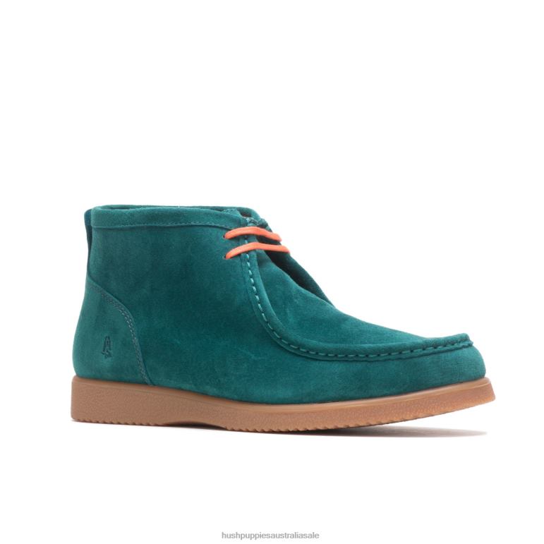 Teal Suede Unisex Bridgeport 4 Women Hush Puppies Boot F264D195