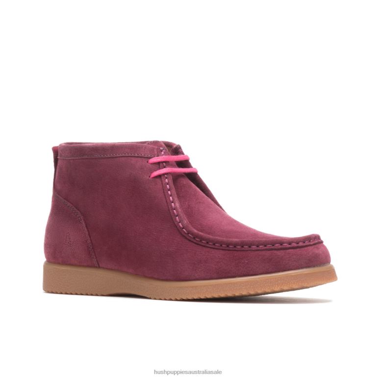 Wine Suede Unisex Bridgeport 2 Women Hush Puppies Boot F264D193