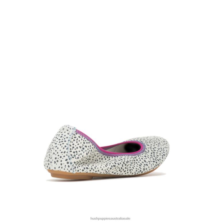 Snow Leopard Suede Chaste Ballet Flat 2 Women Hush Puppies Ballet Flat F264D82