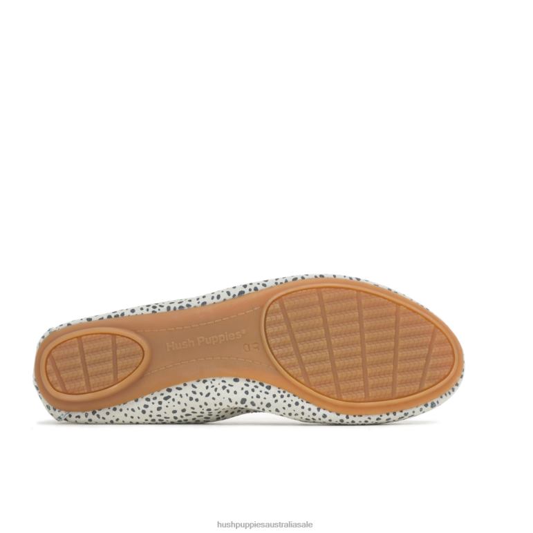 Snow Leopard Suede Chaste Ballet Flat 2 Women Hush Puppies Ballet Flat F264D82