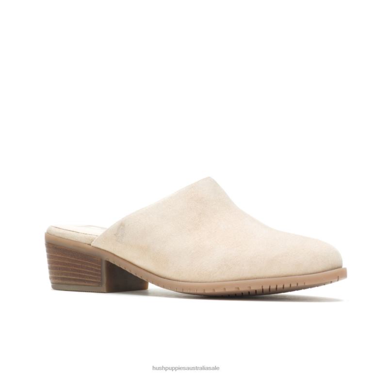 Soft Sand Suede Sienna Mule Women Hush Puppies Heels F264D93