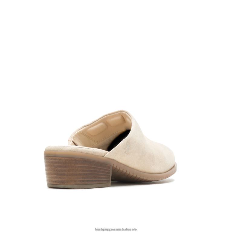 Soft Sand Suede Sienna Mule Women Hush Puppies Heels F264D93