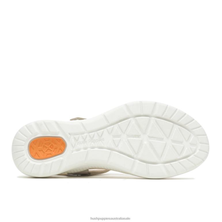 Cool Grey Nubuck Breathe Toepost Sandal Women Hush Puppies Sandal F264D36