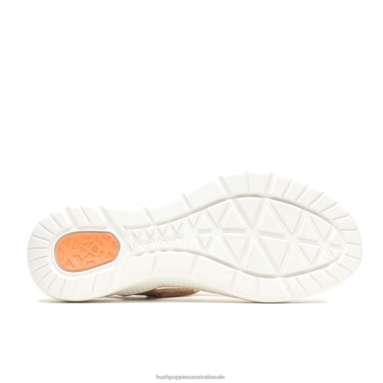 Desert Tan Leather Breathe Toepost Sandal Women Hush Puppies Sandal F264D37