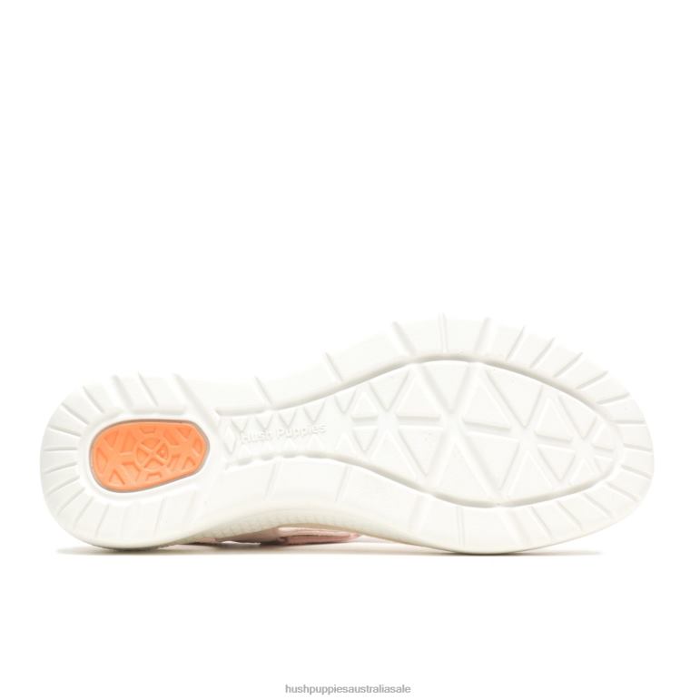 Dusty Pink Nubuck Breathe Toepost Sandal Women Hush Puppies Sandal F264D38