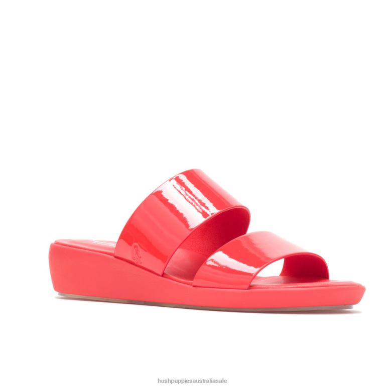 Fiesta Red Brite Jells Sandal Women Hush Puppies Sandal F264D21