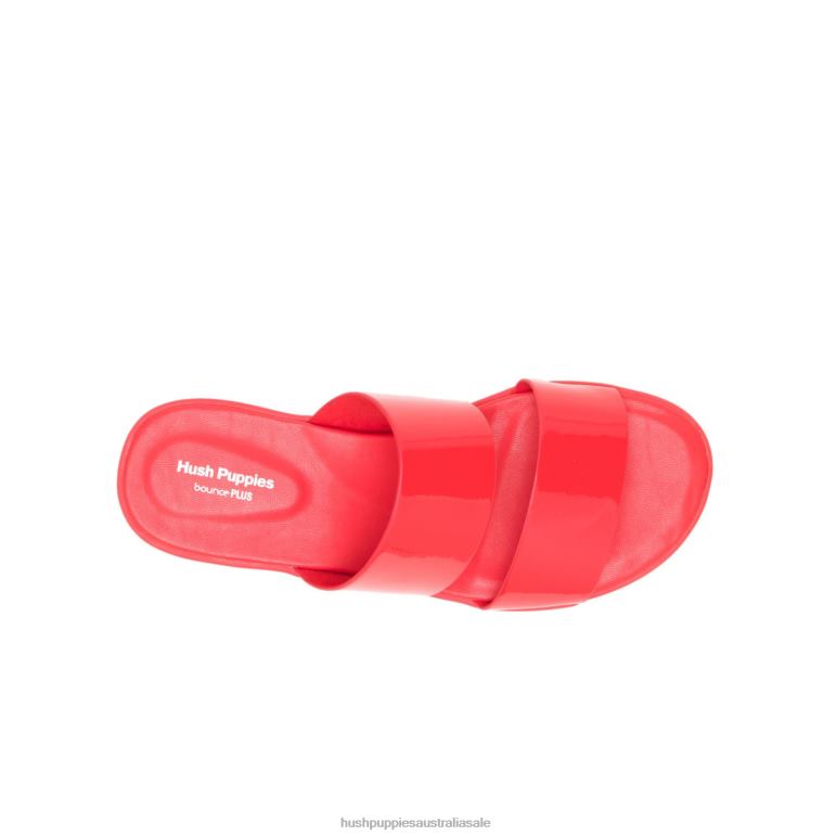 Fiesta Red Brite Jells Sandal Women Hush Puppies Sandal F264D21