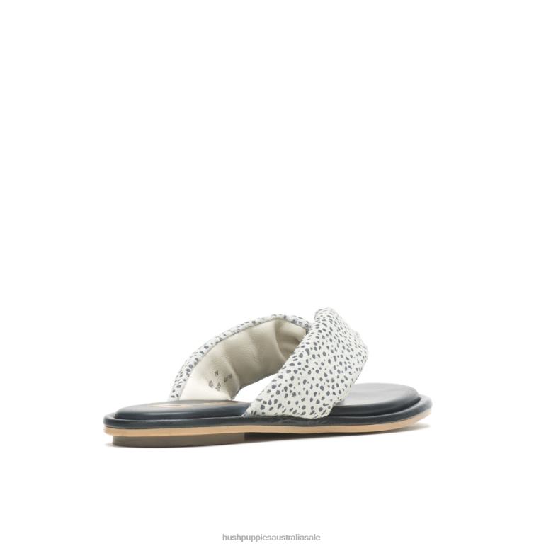 Snow Leopard Suede Emily Toepost Sandal Women Hush Puppies Sandal F264D17