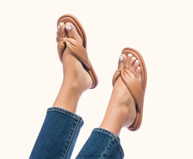 Snow Leopard Suede Emily Toepost Sandal Women Hush Puppies Sandal F264D17