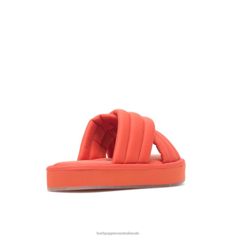 Tiger Orange Sunshine Slide Sandal Women Hush Puppies Sandal F264D26