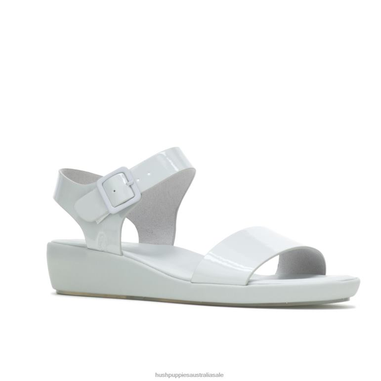 Vapor Grey Brite Jells Quarter Strap Sandal Women Hush Puppies Sandal F264D19