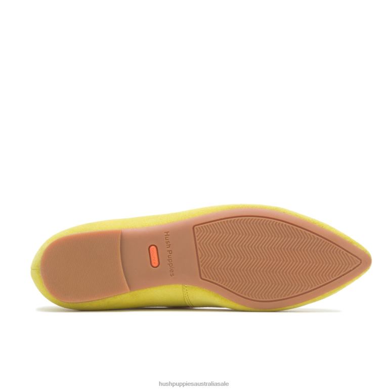 Sun Yellow Suede Sadie Tassel Slip-On Women Hush Puppies Slip On F264D99