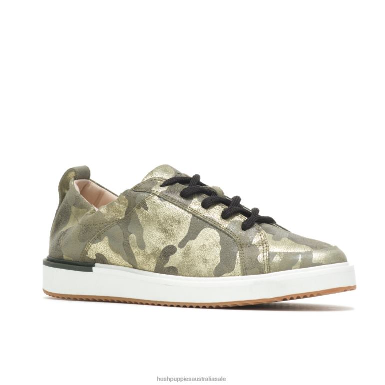 Camo Metallic Suede Ryann Sneaker Women Hush Puppies Sneaker F264D138