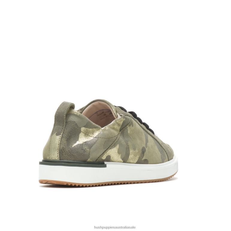 Camo Metallic Suede Ryann Sneaker Women Hush Puppies Sneaker F264D138