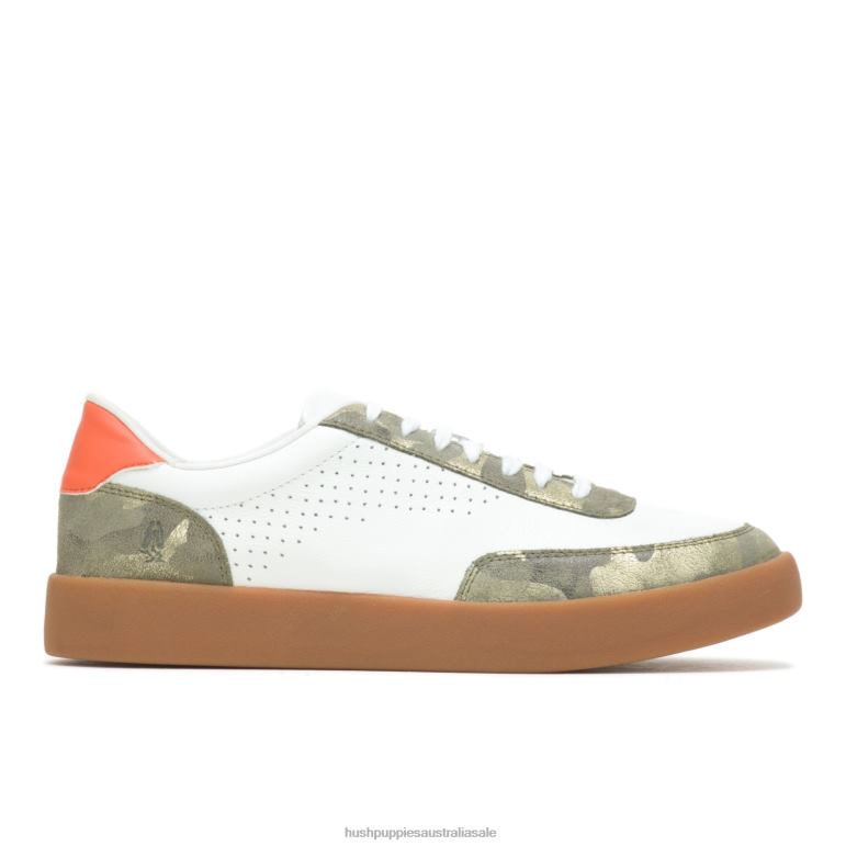 Camo Multi Suede Charlie Court Sneaker Women Hush Puppies Sneaker F264D113