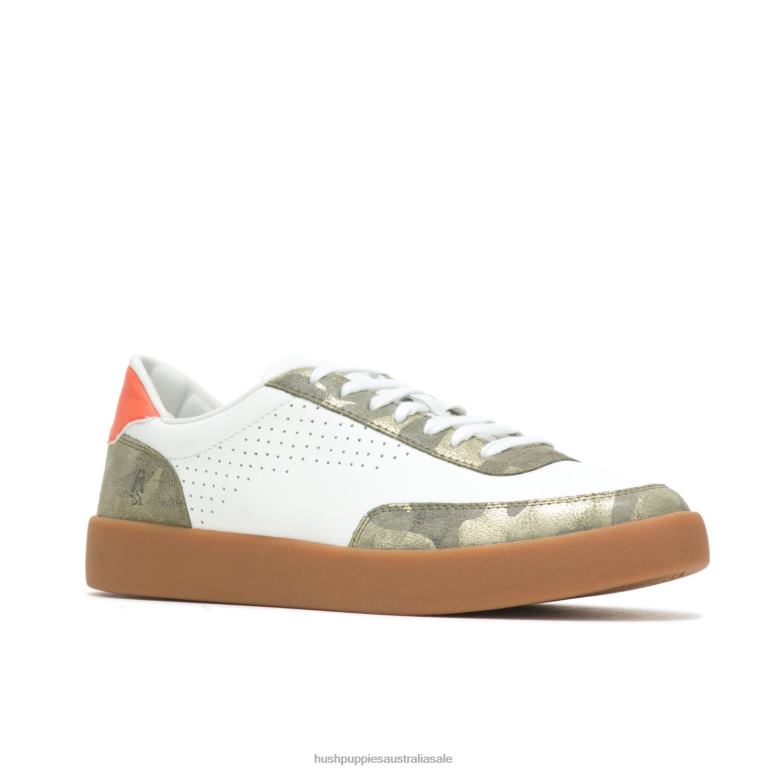 Camo Multi Suede Charlie Court Sneaker Women Hush Puppies Sneaker F264D113
