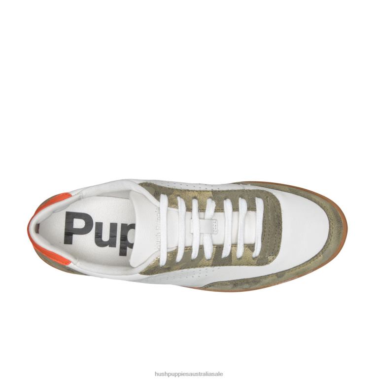 Camo Multi Suede Charlie Court Sneaker Women Hush Puppies Sneaker F264D113