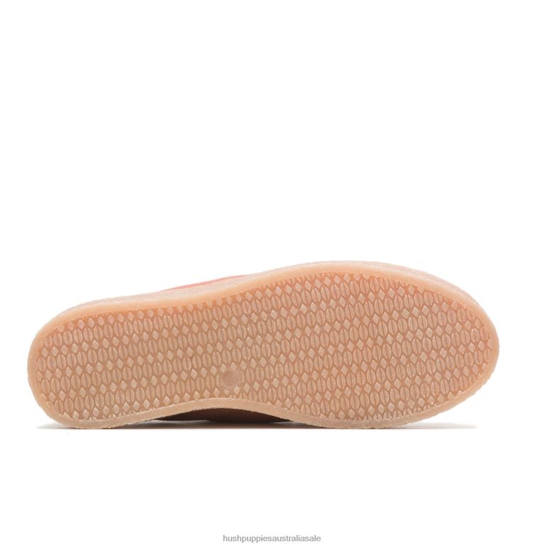 Coral Blush Velvet Bridget Women Hush Puppies Sneaker F264D134