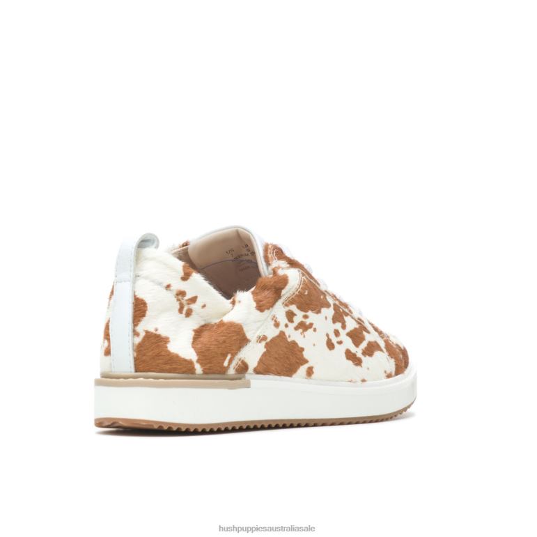 Cow Print Leather Ryann Sneaker Women Hush Puppies Sneaker F264D111