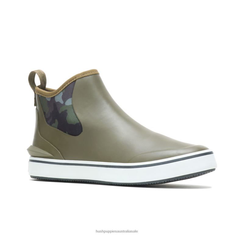Olive Camo Rain Sneaker Boot Women Hush Puppies Sneaker F264D147