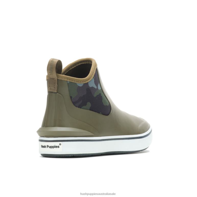 Olive Camo Rain Sneaker Boot Women Hush Puppies Sneaker F264D147