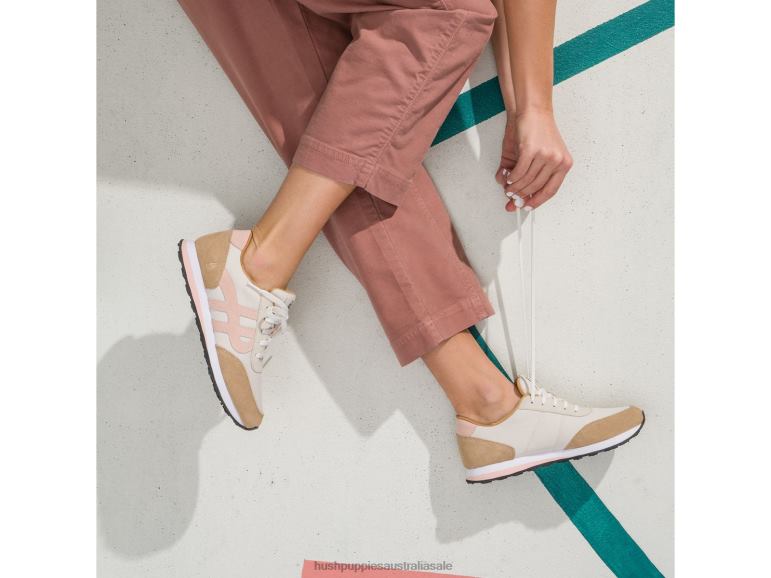Pale Blush Suede Seventy8 Sneaker Women Hush Puppies Sneaker F264D121