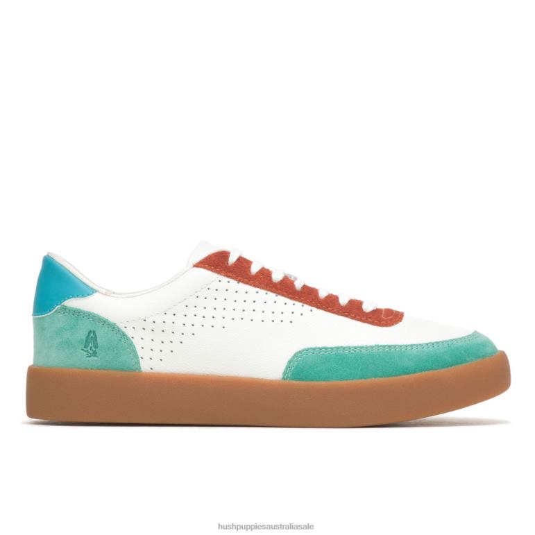 Retro Multi Suede Charlie Court Sneaker Women Hush Puppies Sneaker F264D114