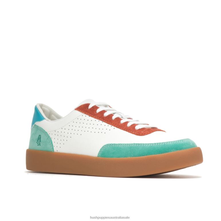 Retro Multi Suede Charlie Court Sneaker Women Hush Puppies Sneaker F264D114