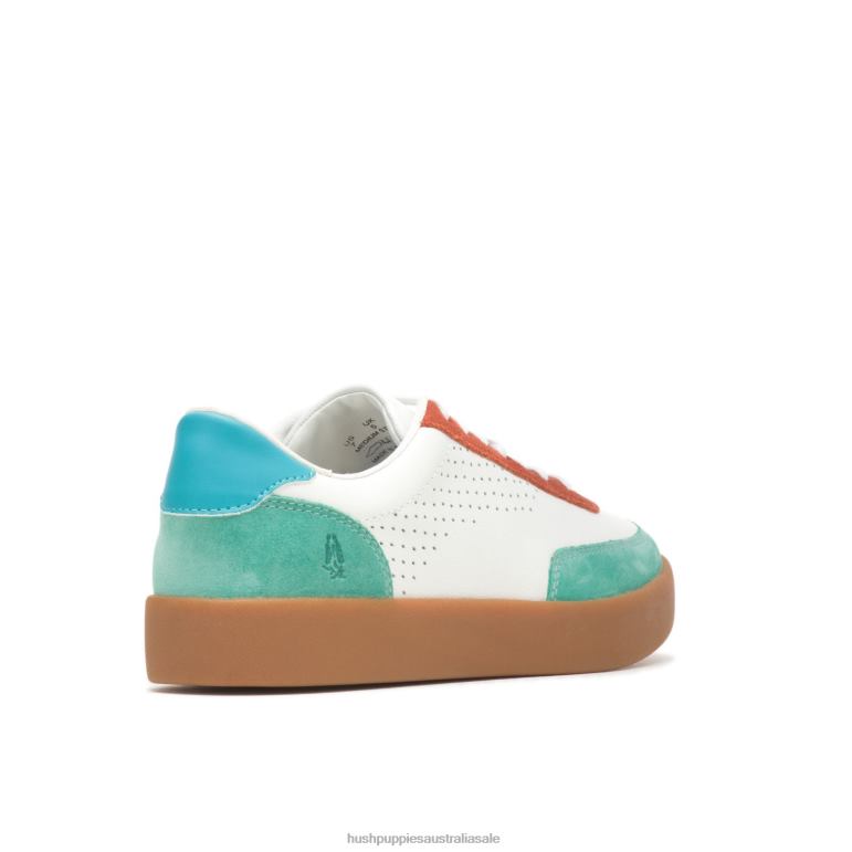 Retro Multi Suede Charlie Court Sneaker Women Hush Puppies Sneaker F264D114