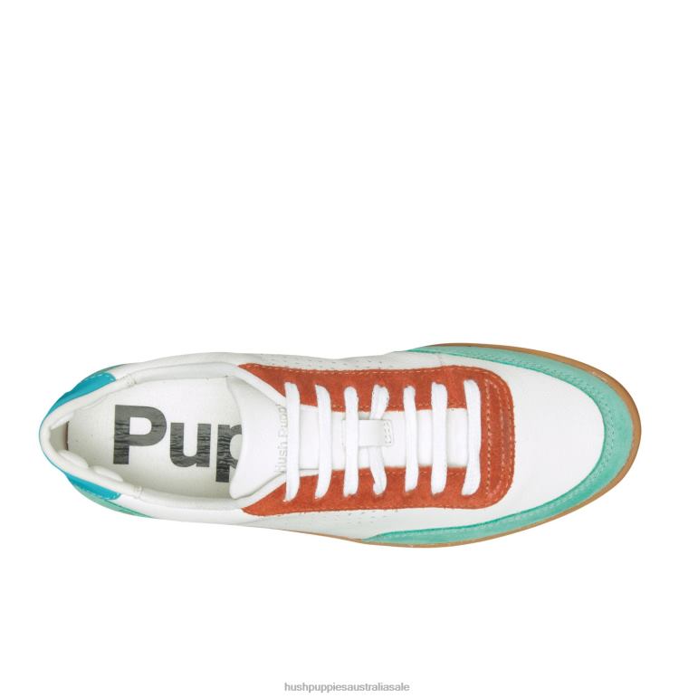Retro Multi Suede Charlie Court Sneaker Women Hush Puppies Sneaker F264D114
