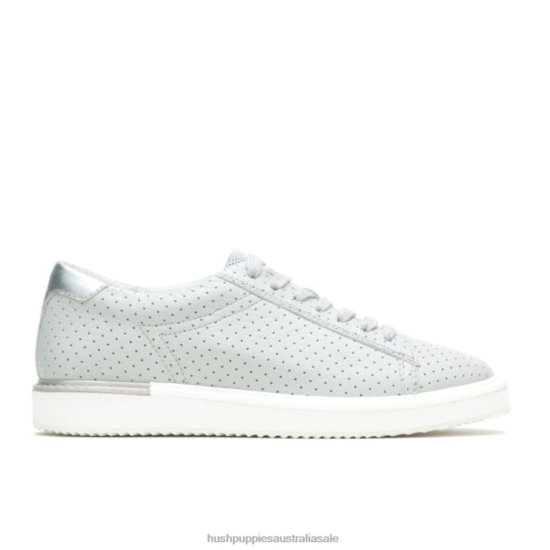 Vapor Grey Perf Leather Sabine Sneaker Women Hush Puppies Sneaker F264D141