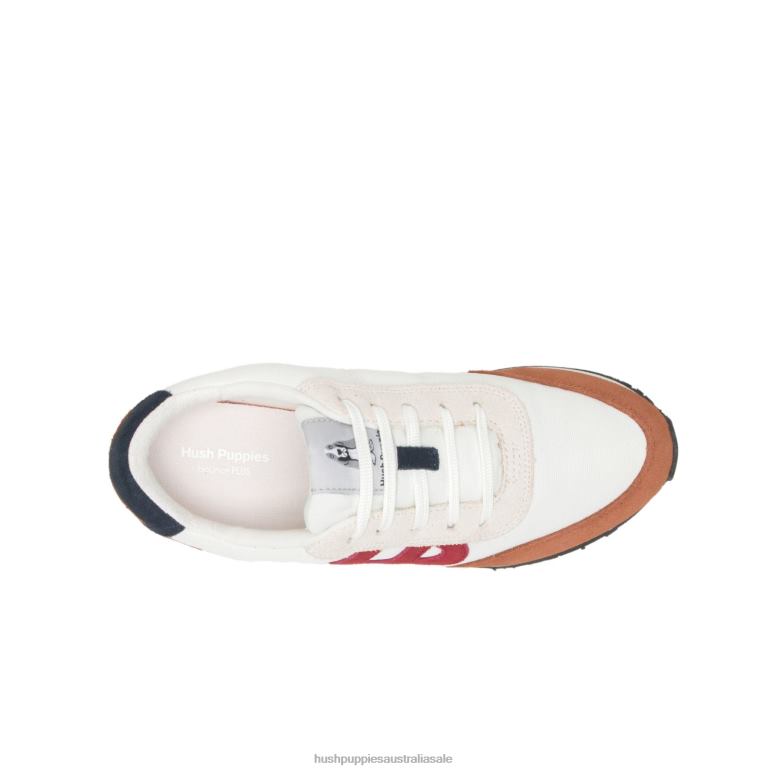 White Multi Suede Seventy8 Sneaker Women Hush Puppies Sneaker F264D124
