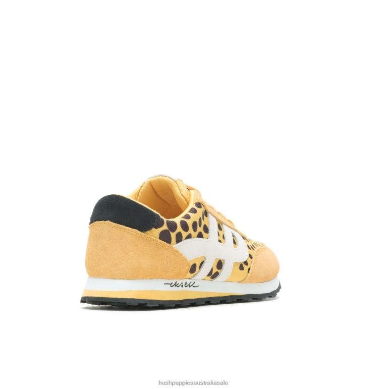 Yellow Multi Suede Seventy8 Sneaker Women Hush Puppies Sneaker F264D119