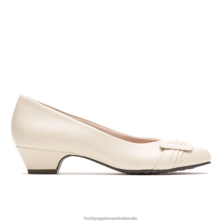 Bone Vitello Pleats Be With You Women Hush Puppies Soft Style F264D216