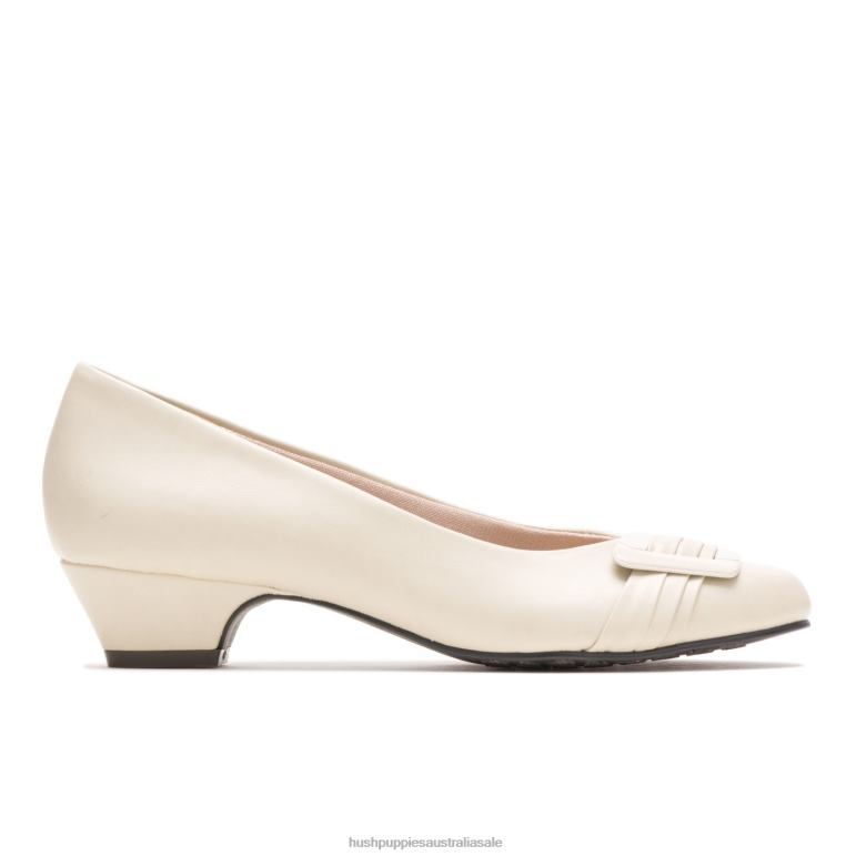 Bone Vitello Pleats Be With You Women Hush Puppies Soft Style F264D216