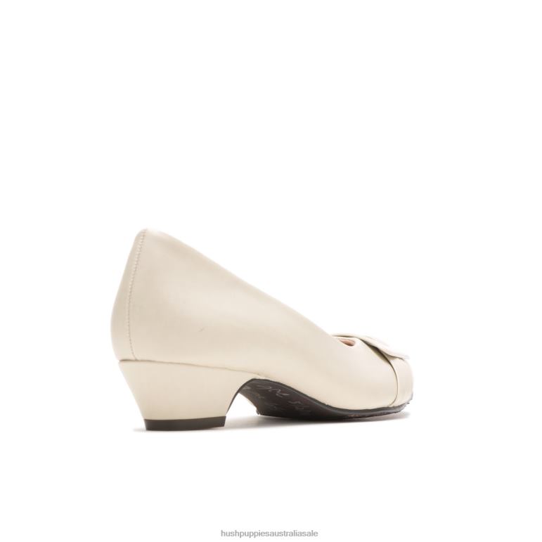 Bone Vitello Pleats Be With You Women Hush Puppies Soft Style F264D216