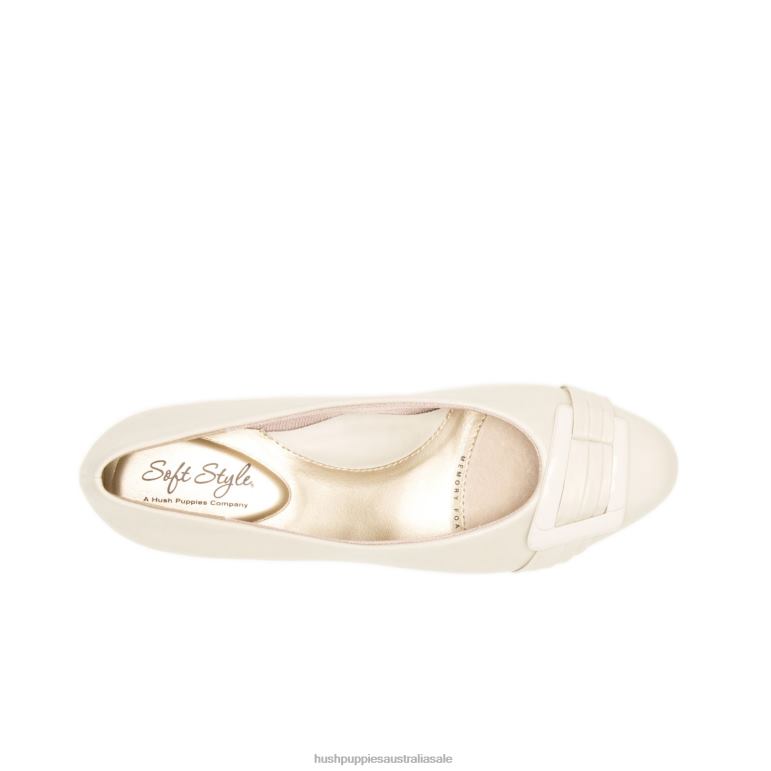Bone Vitello Pleats Be With You Women Hush Puppies Soft Style F264D216