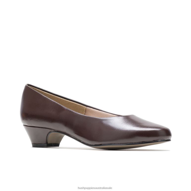 Dark Brown Elegance Angel II Women Hush Puppies Soft Style F264D209